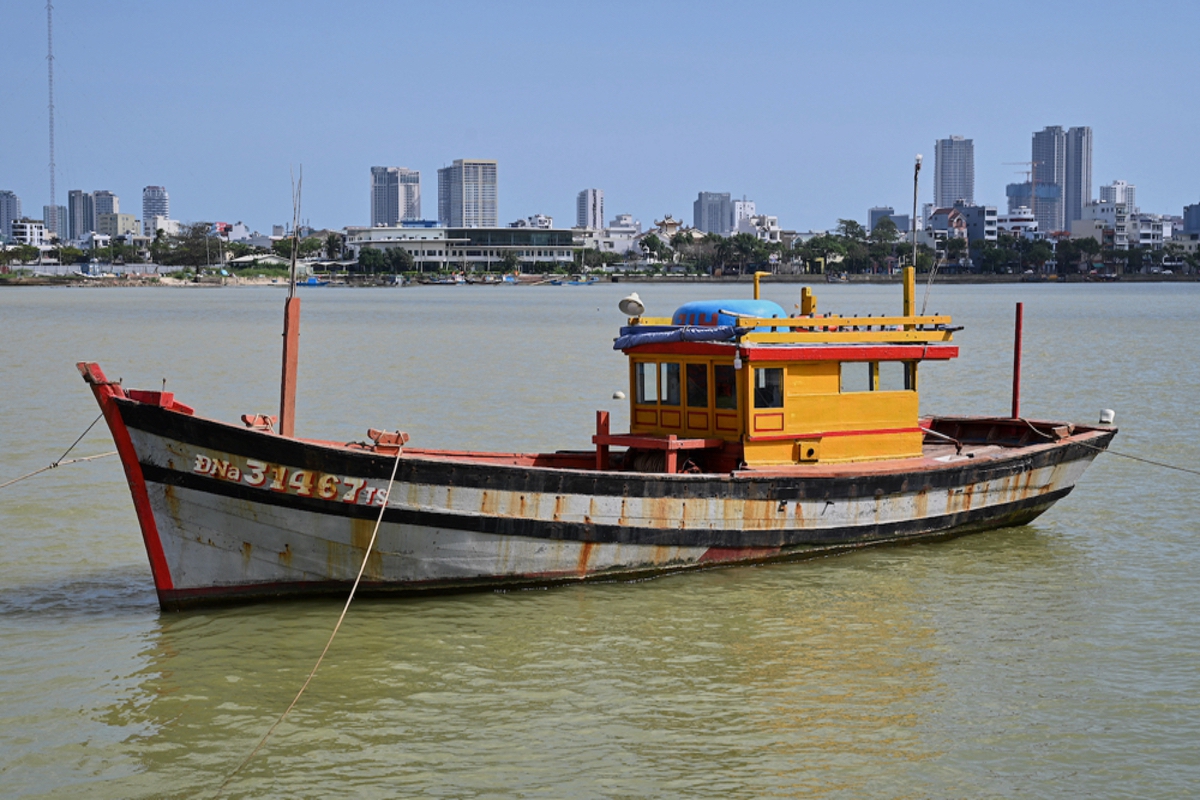 Danang River boat